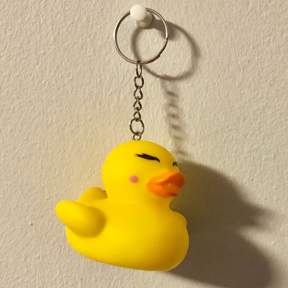 ❤️ Rubber Duck Keychain
